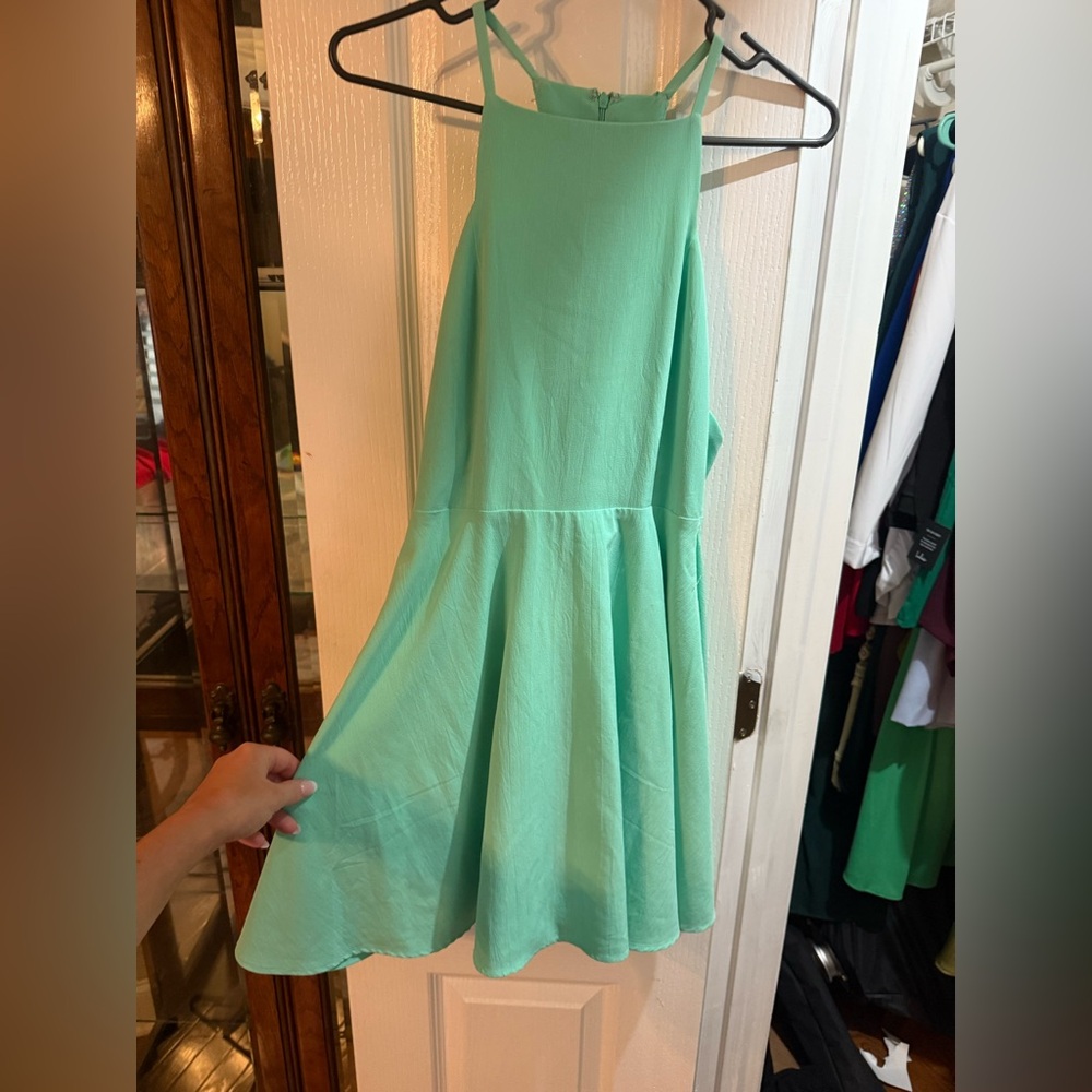 Mint Green Very J Dress